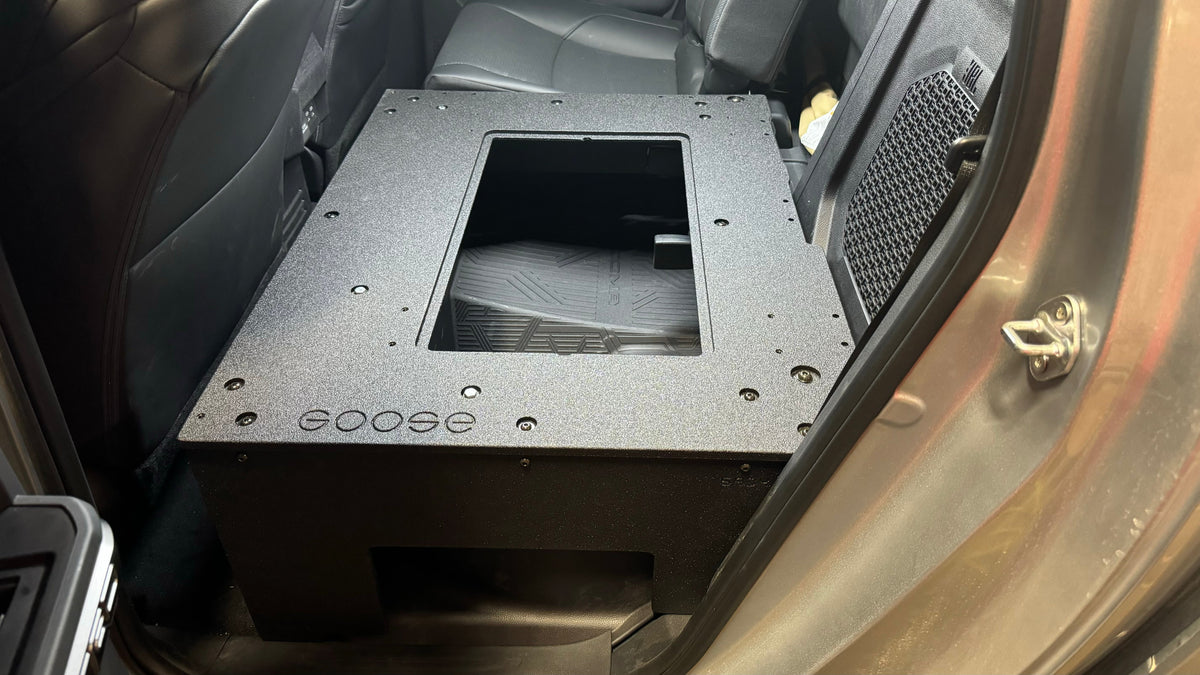 Goose Gear Non-Hybrid Double Cab Seat Delete | 2024+ Tacoma