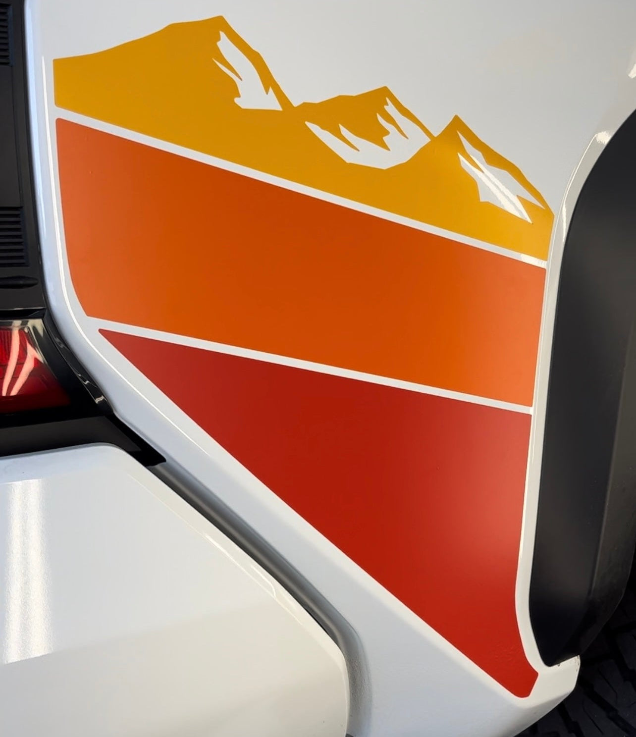 Taco Vinyl Lower Bedside Decals | '24+ Tacoma