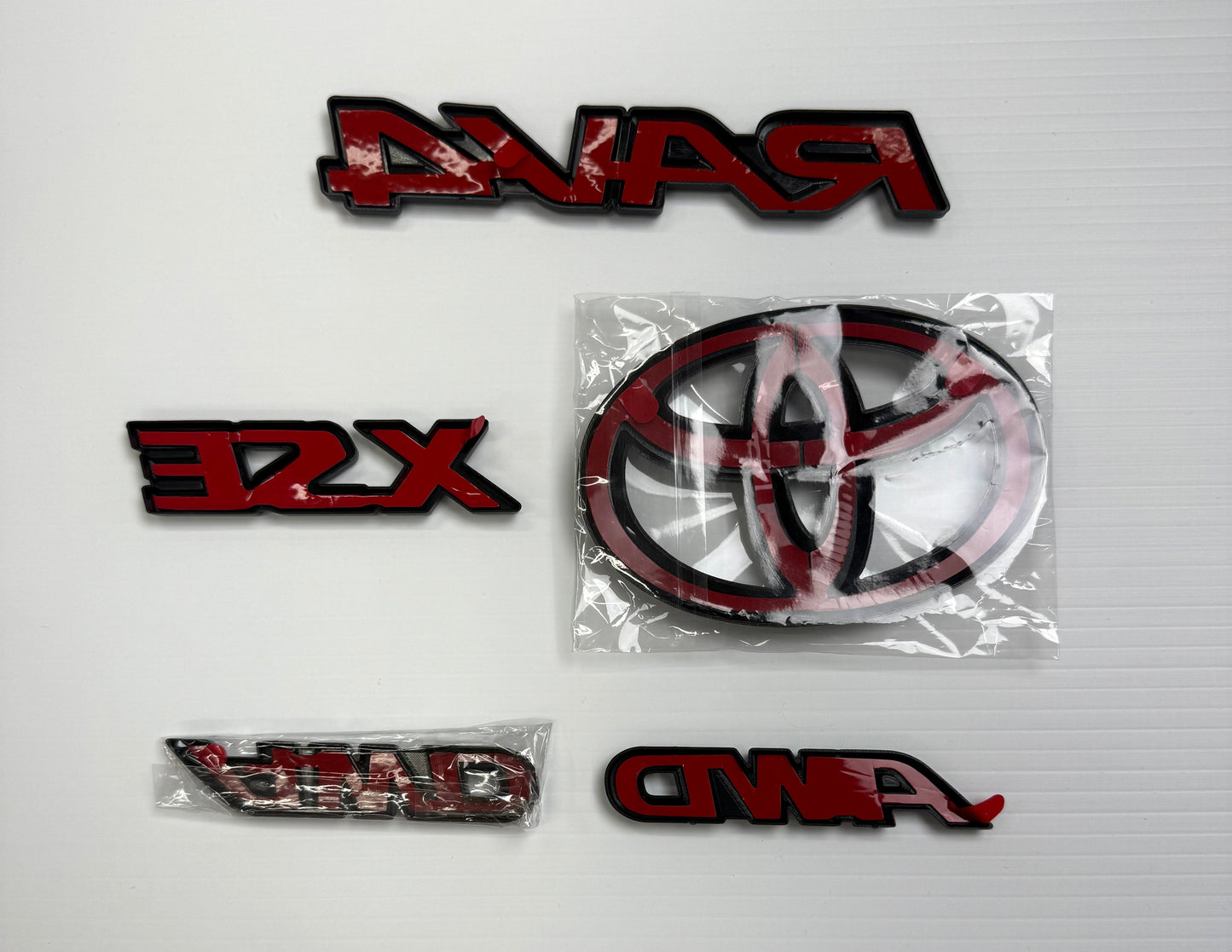 Taco Vinyl Rav4 Plastic Overlays | '19 - '24 Rav4