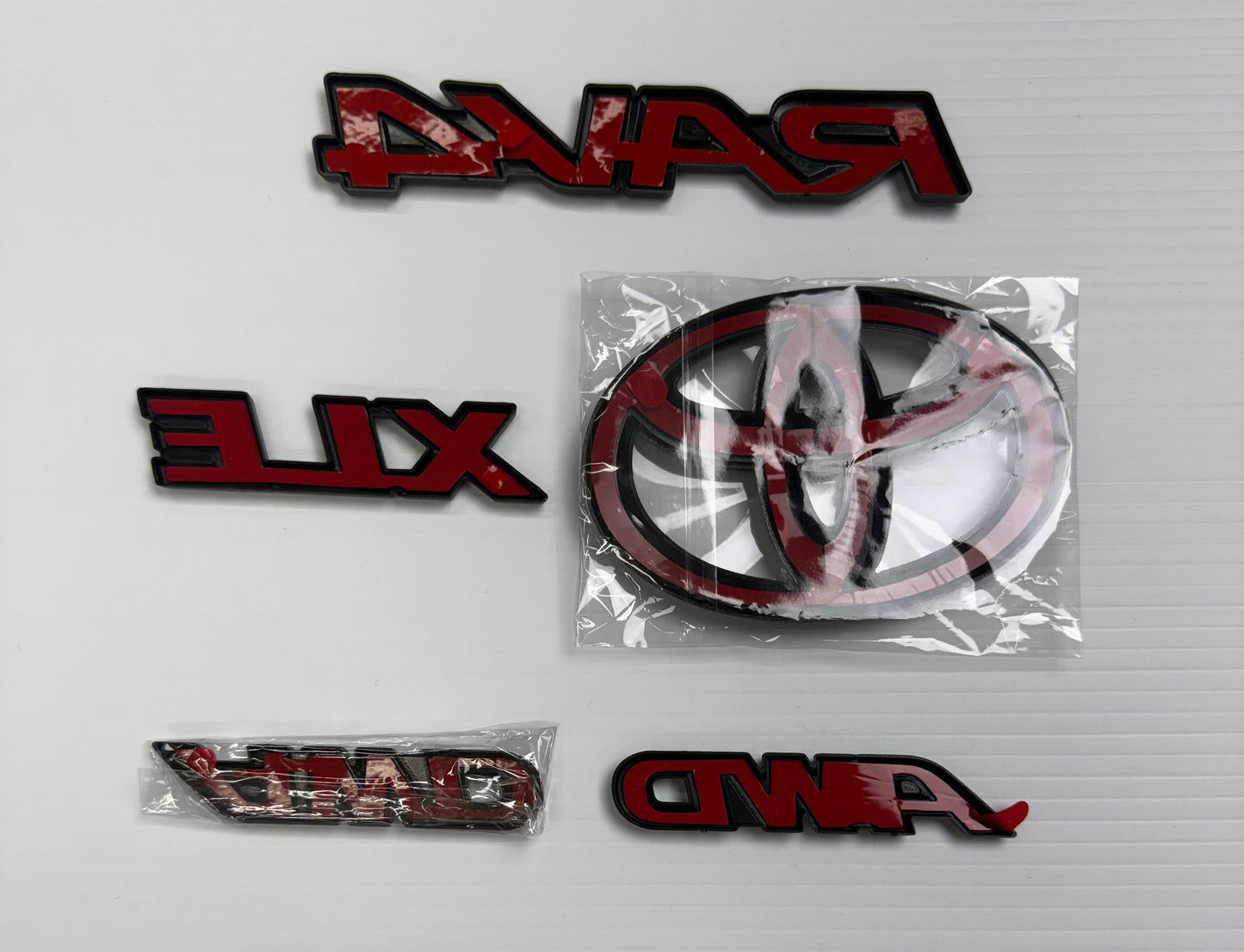 Taco Vinyl Rav4 Plastic Overlays | '19 - '24 Rav4