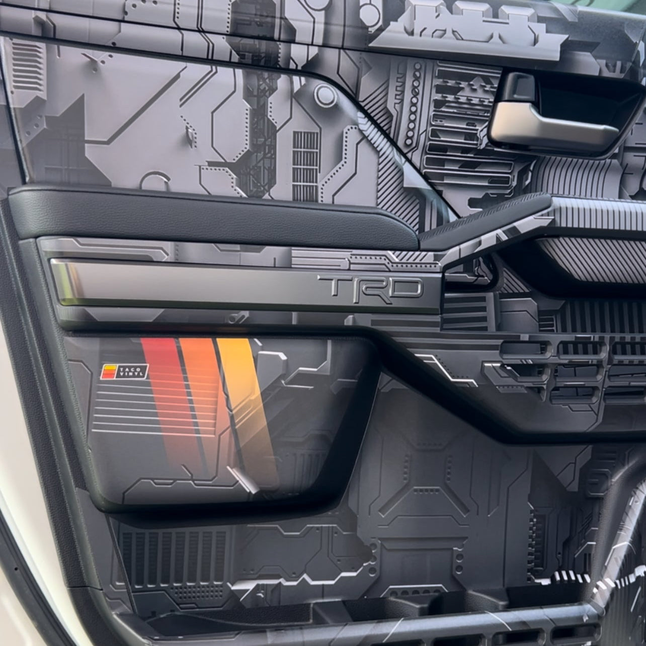 Taco Vinyl Tacoma Door Skins | 2024+ Tacoma