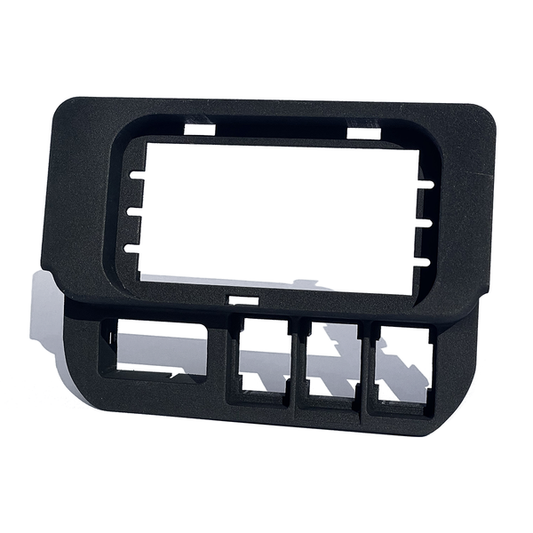 No Cut Base Switch Panel for 3 Short Switches (Tacoma Double Cab) | '16 - '23 Tacoma