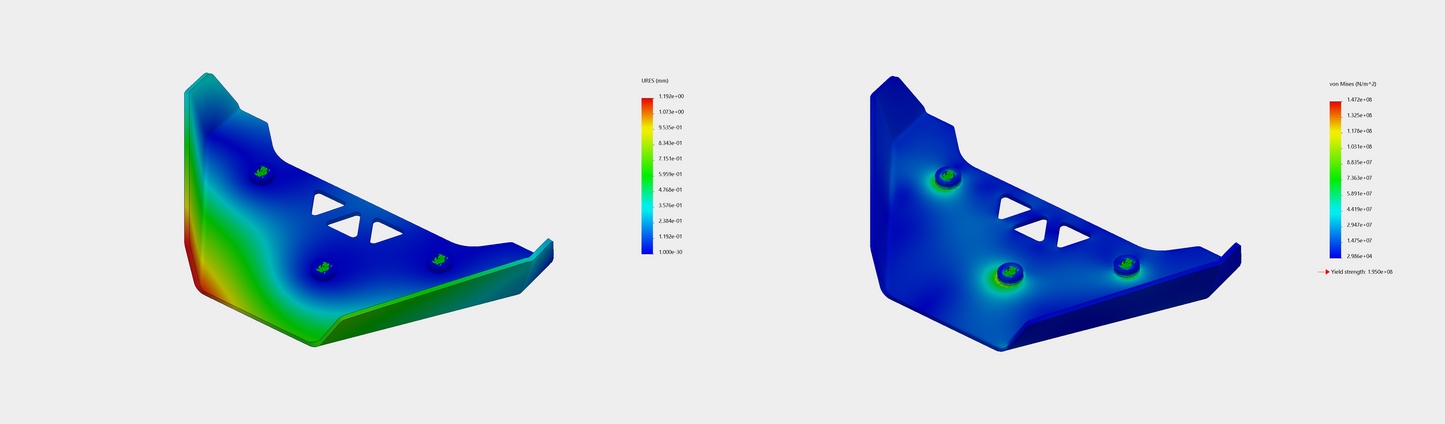 Toyota Land Cruiser/Lexus GX550 Lower Control Arm Skid Plate Kit | '24+ Land Cruiser