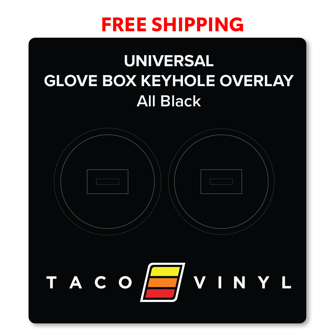 Glove Box Key Blackout