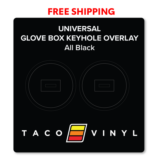 Glove Box Key Blackout