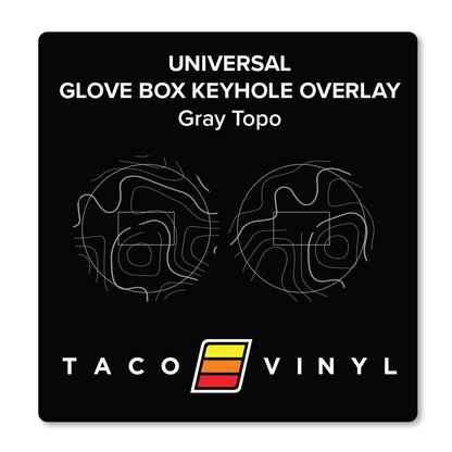 Glove Box Key Blackout