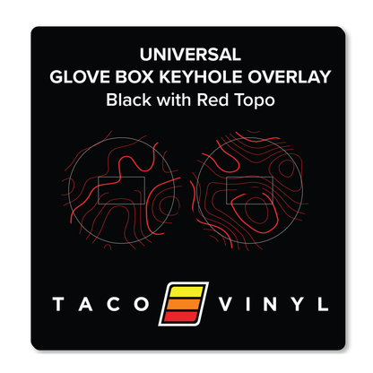 Glove Box Key Blackout