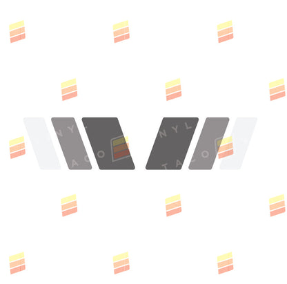 Taco Vinyl Rear Classic Decals