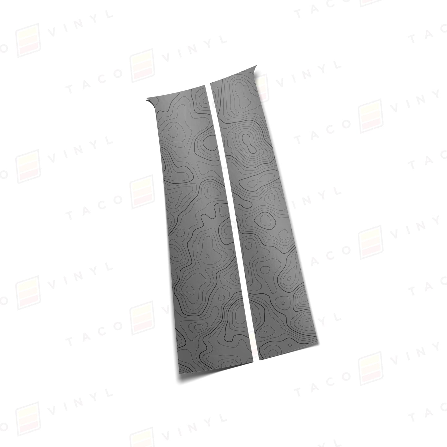 Taco Vinyl Tundra/Sequoia Door Pillar Decals | '22+ Tundra/'23+ Sequoia