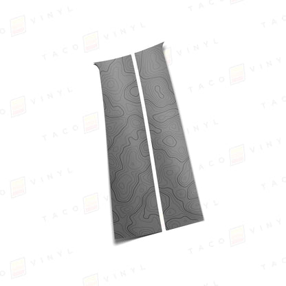 Taco Vinyl Tundra/Sequoia Door Pillar Decals | '22+ Tundra/'23+ Sequoia