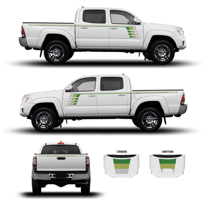 Taco Vinyl Tacoma Checkered Stripe Kit | '05 - '15 Tacoma