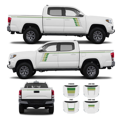 Taco Vinyl Tacoma Checkered Stripe Kit | '16 - '23 Tacoma