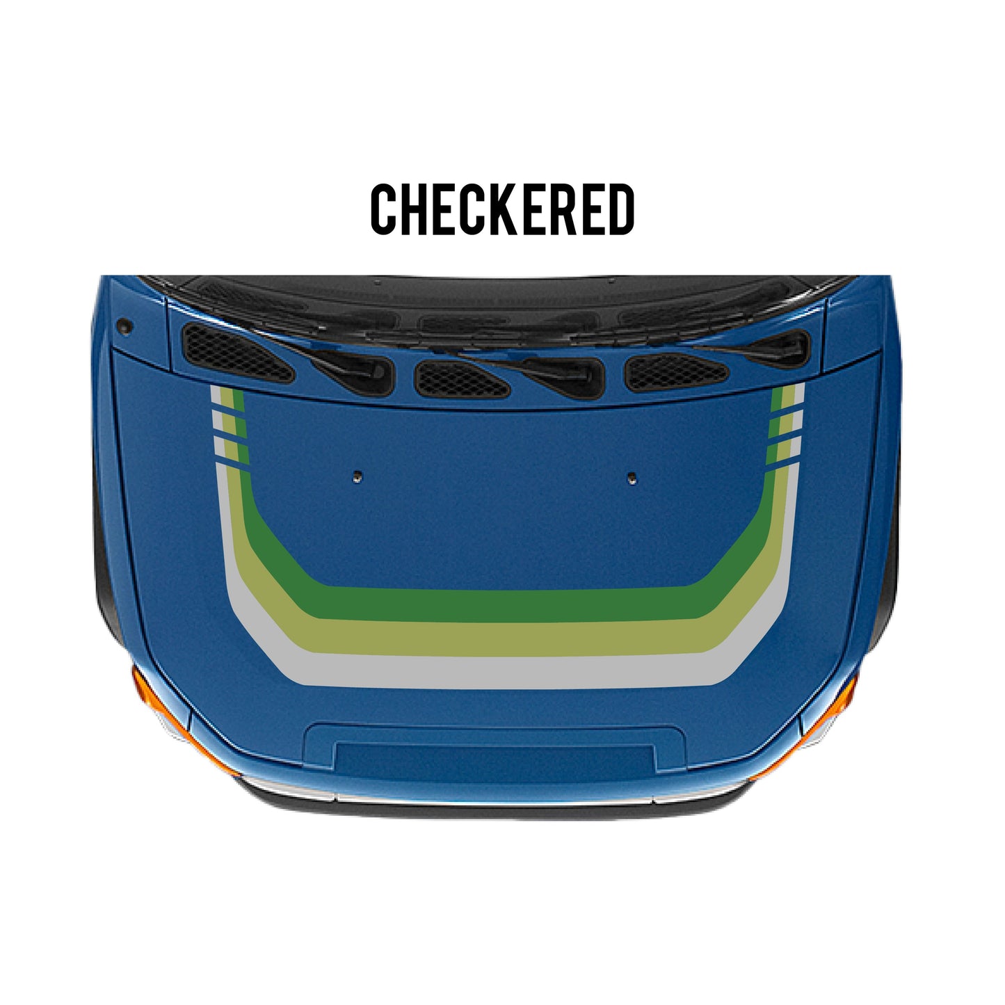 Taco Vinyl FJ Cruiser Checkered Stripe Kit | '07 - '14 FJ Cruiser