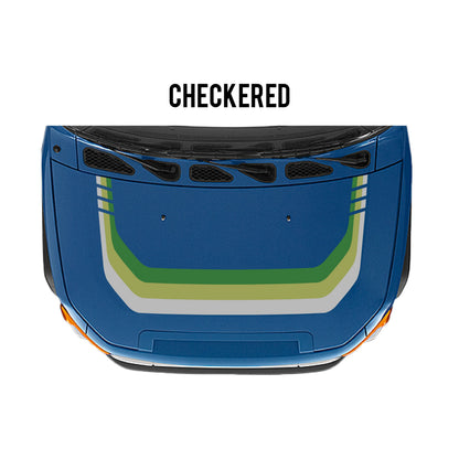 Taco Vinyl FJ Cruiser Checkered Stripe Kit | '07 - '14 FJ Cruiser