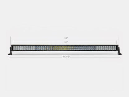 Cali Raised 52" Dual Row 5D Optic OSRAM LED Bar