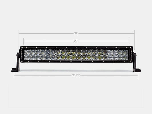 Cali Raised 22" Dual Row 5D Optic OSRAM LED Bar