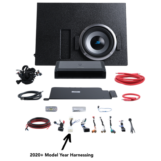 Alpine Plug & Play 5-Channel Amplifier and 10" Subwoofer Kit | '14 - '21 Tundra