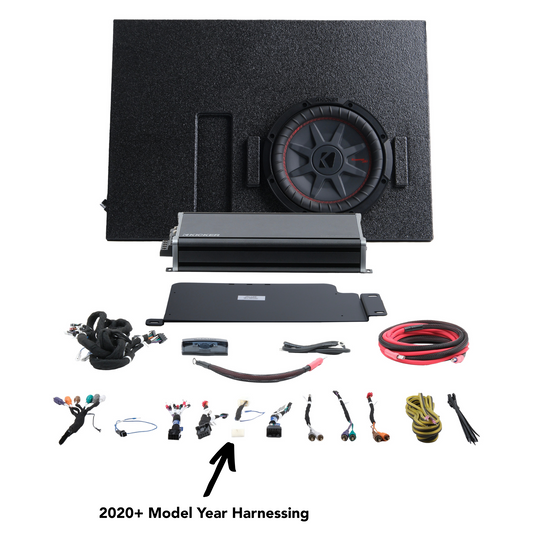 Kicker Plug & Play 5-Channel Amplifier and 10" Subwoofer Kit | '14 - '21 Tundra