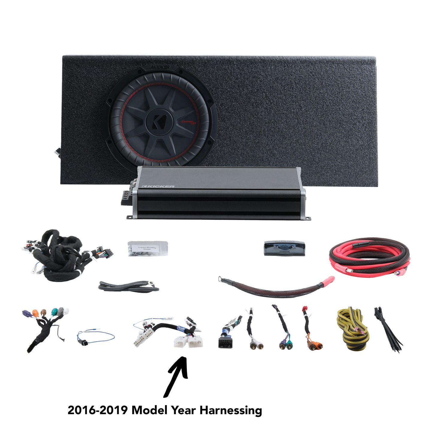 Kicker Plug & Play 5-Channel Amplifier & 10