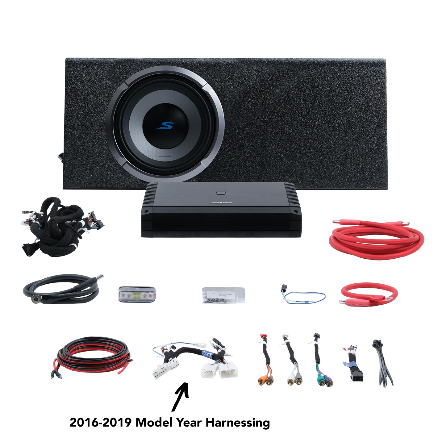 Alpine Plug & Play 5-Channel Amplifier Kit & 10