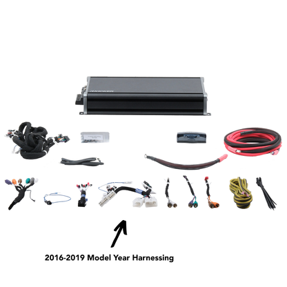 Kicker Plug & Play 5-Channel Amplifier Kit | '16 - '23 Tacoma