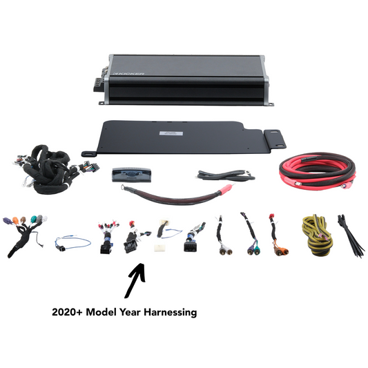 Kicker Plug & Play 5-Channel Amplifier Kit | '14 - '21 Tundra