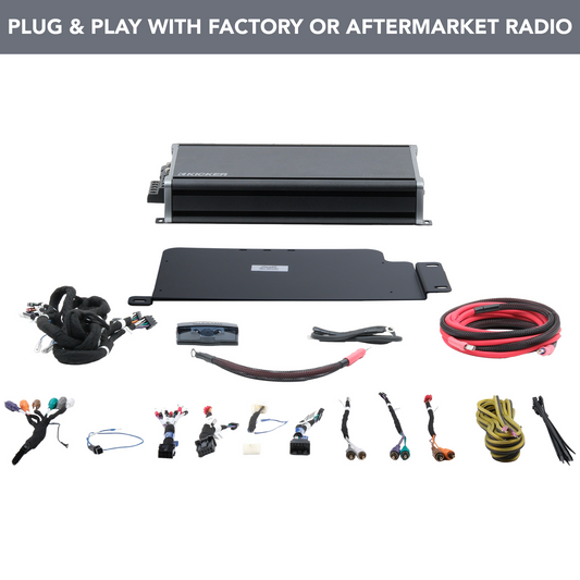 Kicker Plug & Play 5-Channel Amplifier Kit | '14 - '21 Tundra