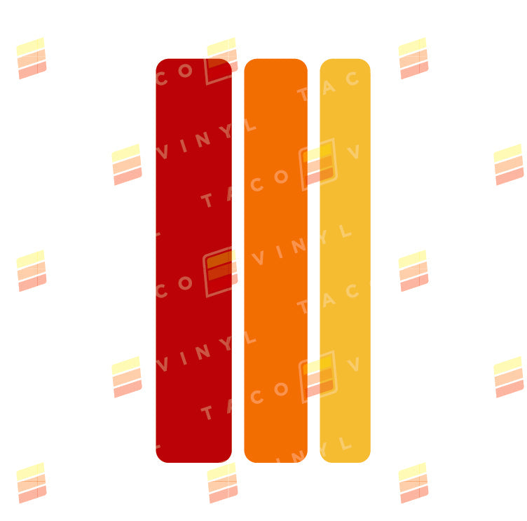 Taco Vinyl Small Universal Stripes