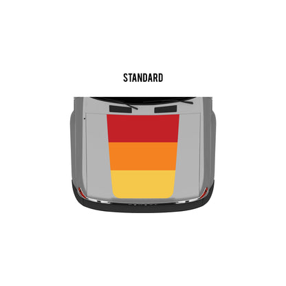 Taco Vinyl 80 Series Land Cruiser Retro Stripes