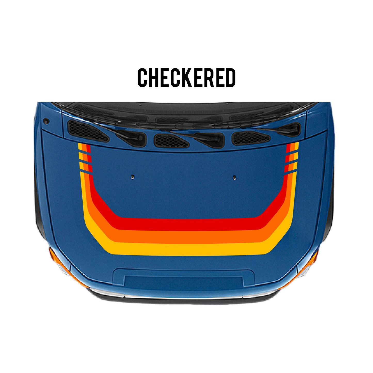 Taco Vinyl FJ Cruiser Checkered Stripe Kit | '07 - '14 FJ Cruiser