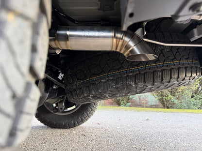 Toyota Land Cruiser/Lexus GX550 Titanium Axle Dump Exhaust | '24+ Land Cruiser