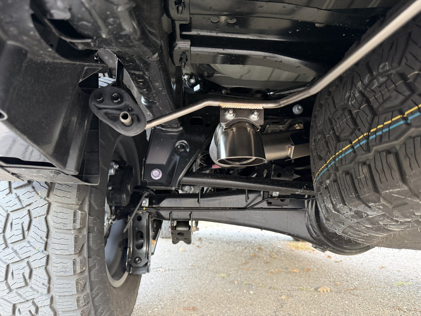 Toyota Land Cruiser/Lexus GX550 Titanium Axle Dump Exhaust | '24+ Land Cruiser