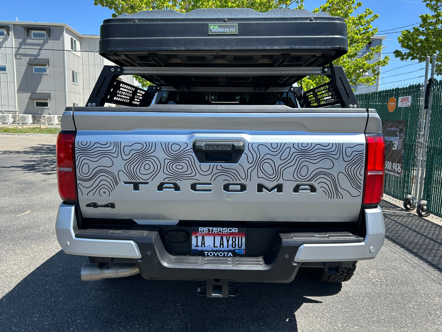 Taco Vinyl Tacoma Tailgate Topo Decal | '24+ Tacoma