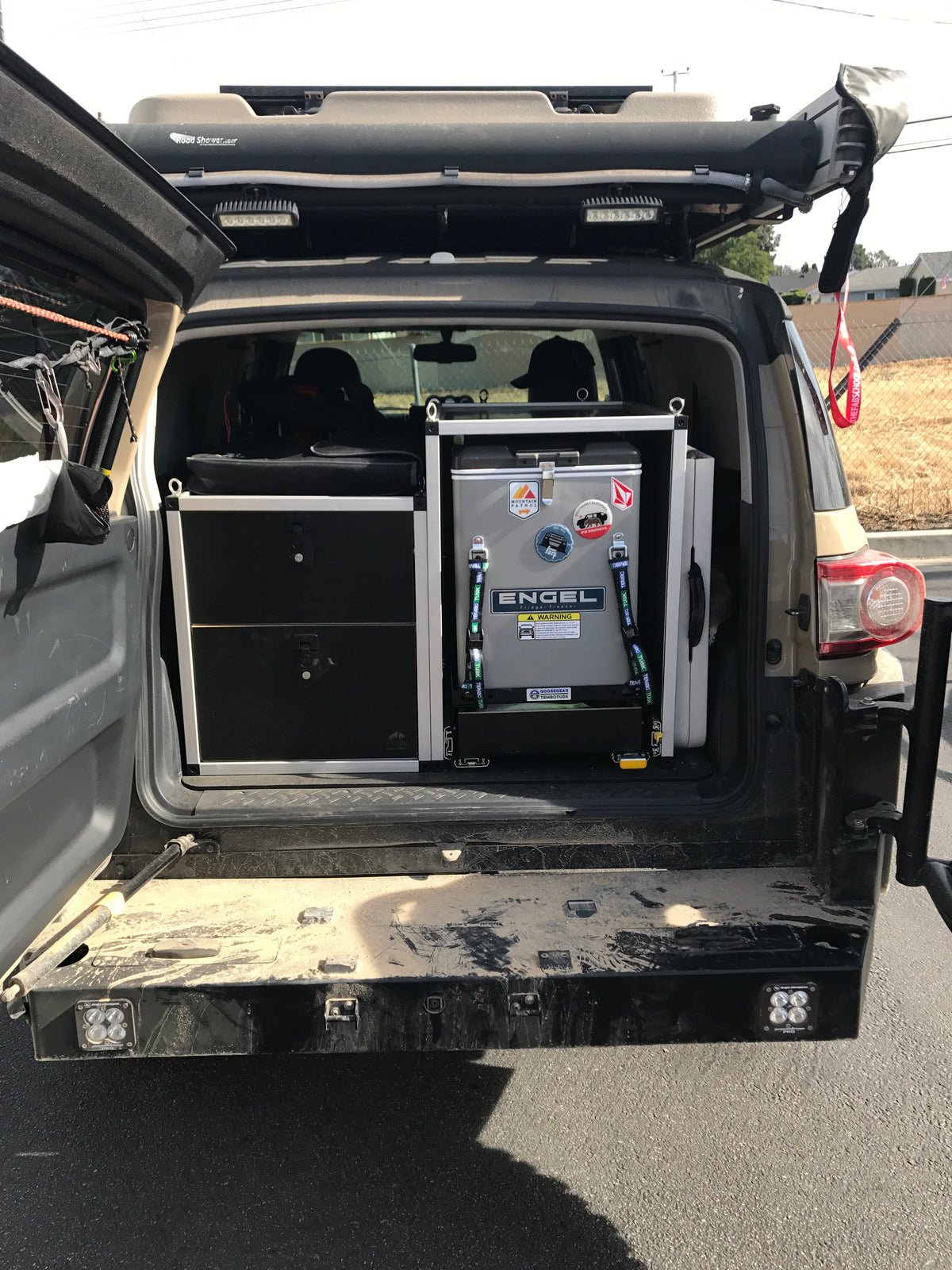 Goose Gear Rear Plate System | '07 - '14 FJ Cruiser