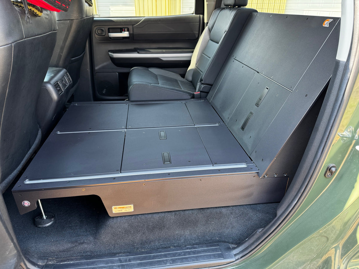 CargoKits Rear Seat Delete Kit | '07 - '21 Tundra (CrewMax)