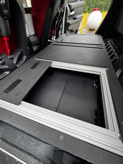 CargoKits Rear Seat Delete Kit | '24+ Tacoma Hybrid (TRD Pro)