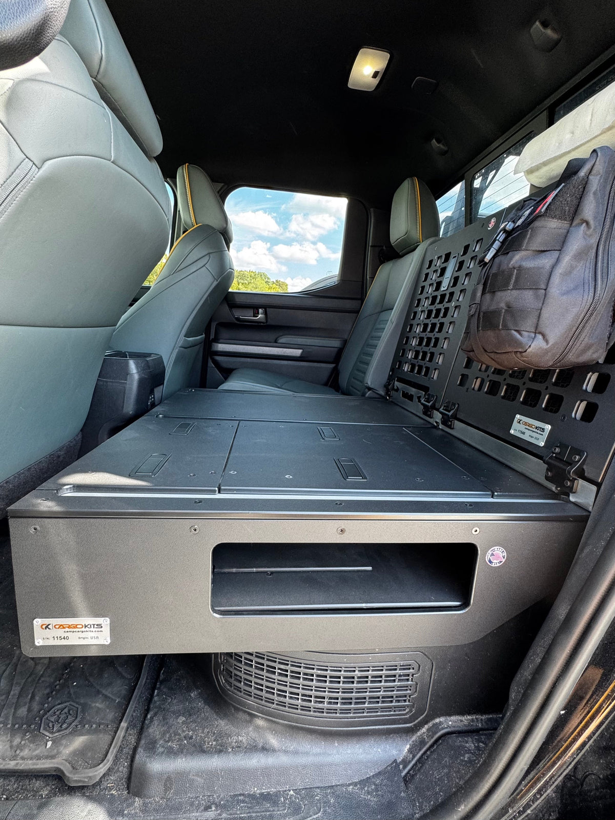 CargoKits Rear Seat Delete Kit | '24+ Tacoma Hybrid (excl. TRD Pro)