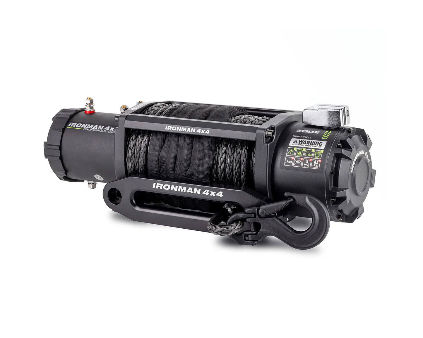 Ironman 4x4 Frontier 9,500 LB Winch w/ Synthetic Rope