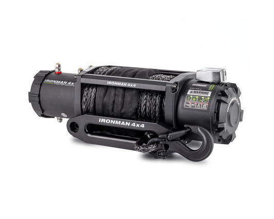 Ironman 4x4 Frontier 9,500 LB Winch w/ Synthetic Rope