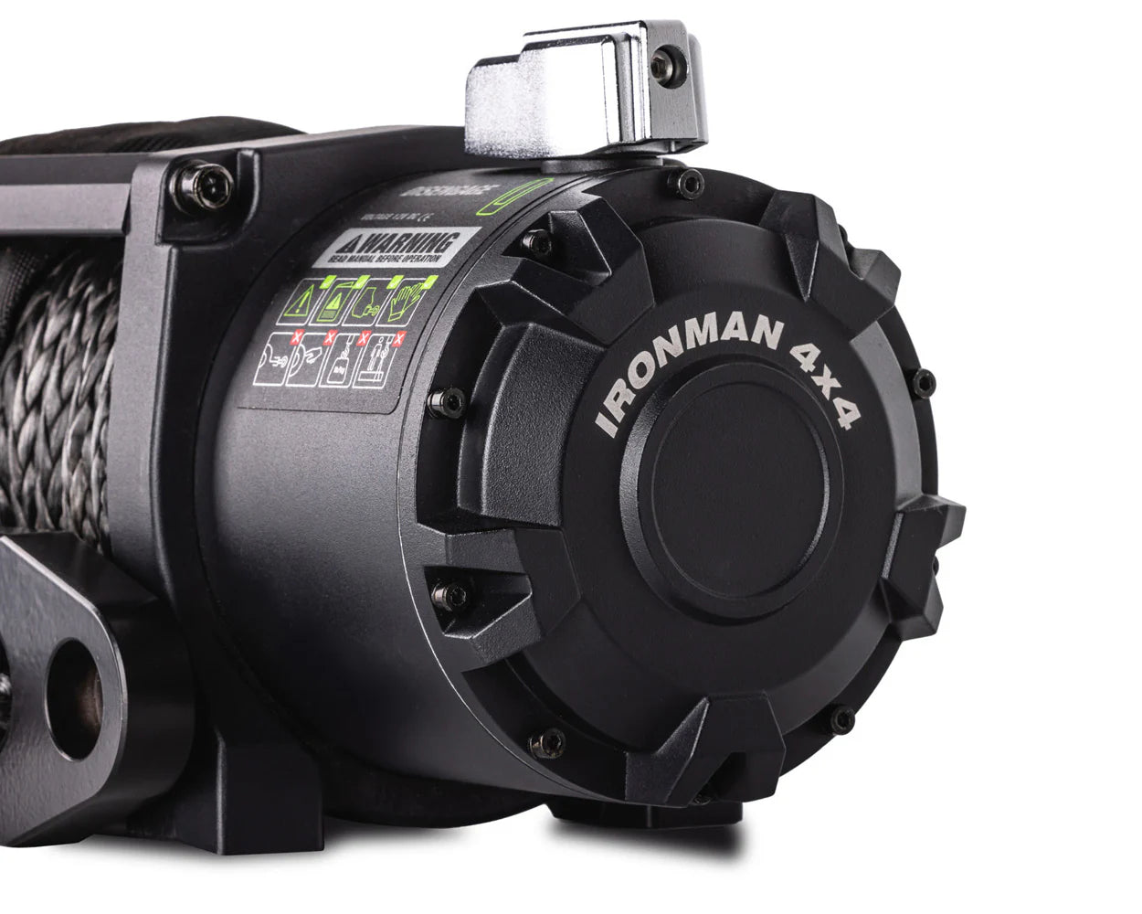 Ironman 4x4 Frontier 9,500 LB Winch w/ Synthetic Rope