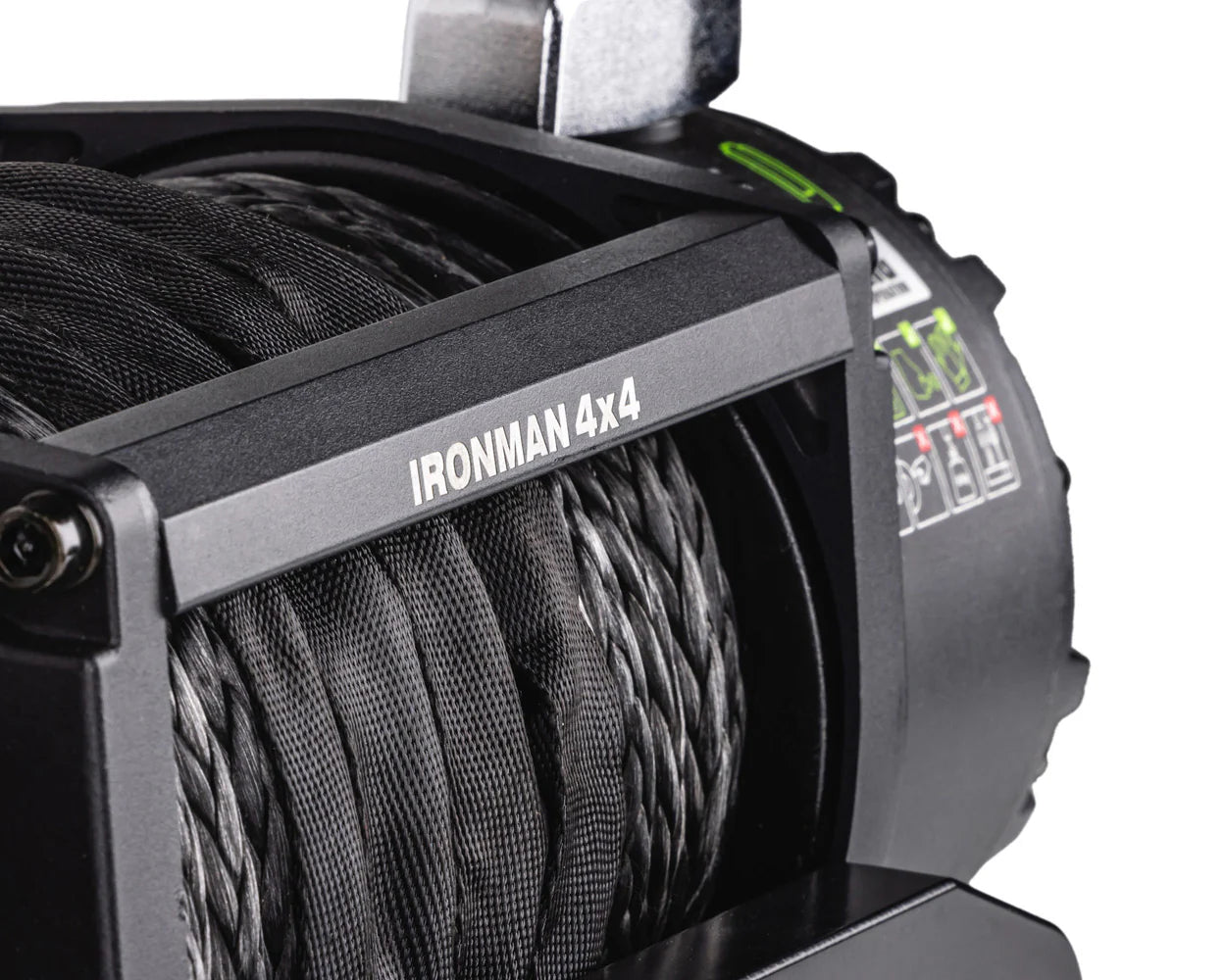 Ironman 4x4 Frontier 9,500 LB Winch w/ Synthetic Rope