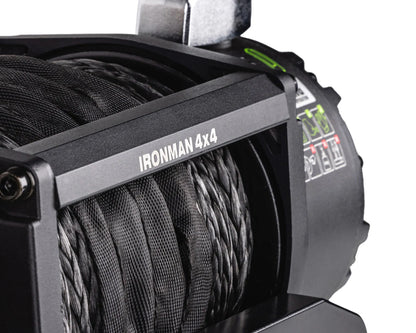 Ironman 4x4 Frontier 9,500 LB Winch w/ Synthetic Rope