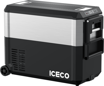 JP50 Pro Dual Zone Wheeled Car Fridge With Cover | ICECO | 50 LT