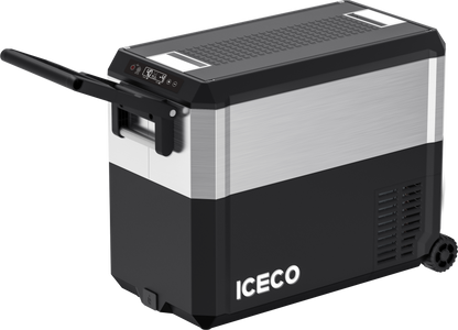 JP50 Pro Dual Zone Wheeled Car Fridge With Cover | ICECO | 50 LT