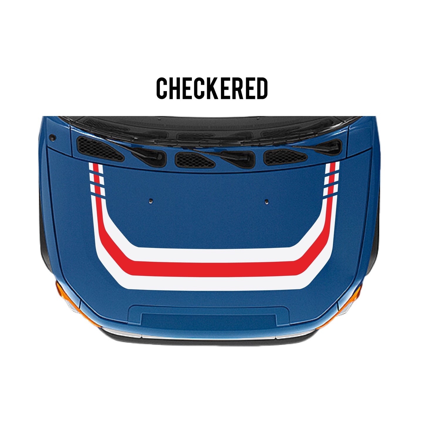 Taco Vinyl FJ Cruiser Checkered Stripe Kit | '07 - '14 FJ Cruiser