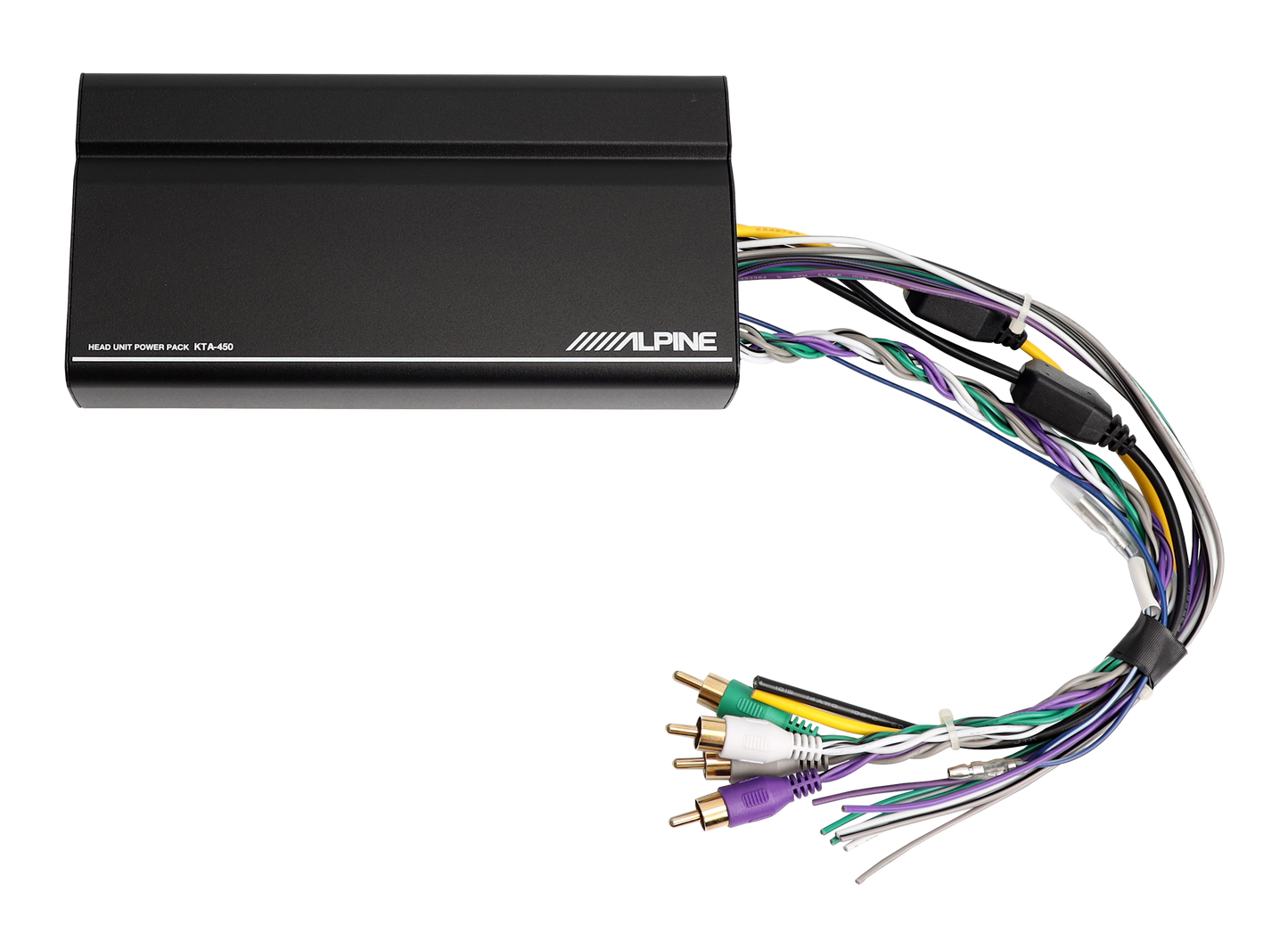 Alpine Power Pack Plug & Play 4-Channel Amplifier (KTA-450)