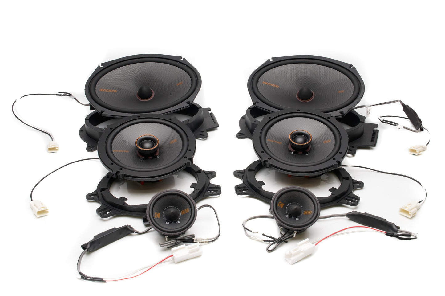 Kicker Plug & Play 6 Speaker Bundle Upgrade | '03 - '09 4Runner