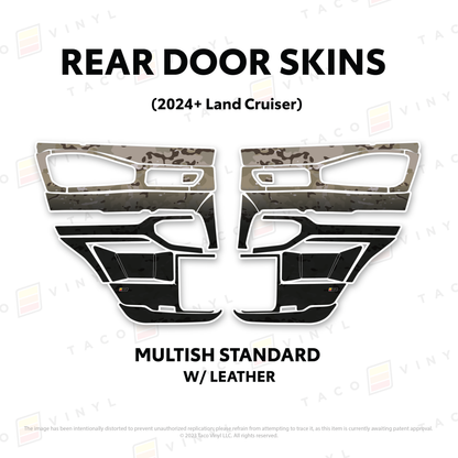 Taco Vinyl Land Cruiser 250 Door Skins | '24+ Land Cruiser
