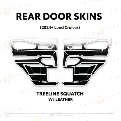 Taco Vinyl Land Cruiser 250 Door Skins | '24+ Land Cruiser