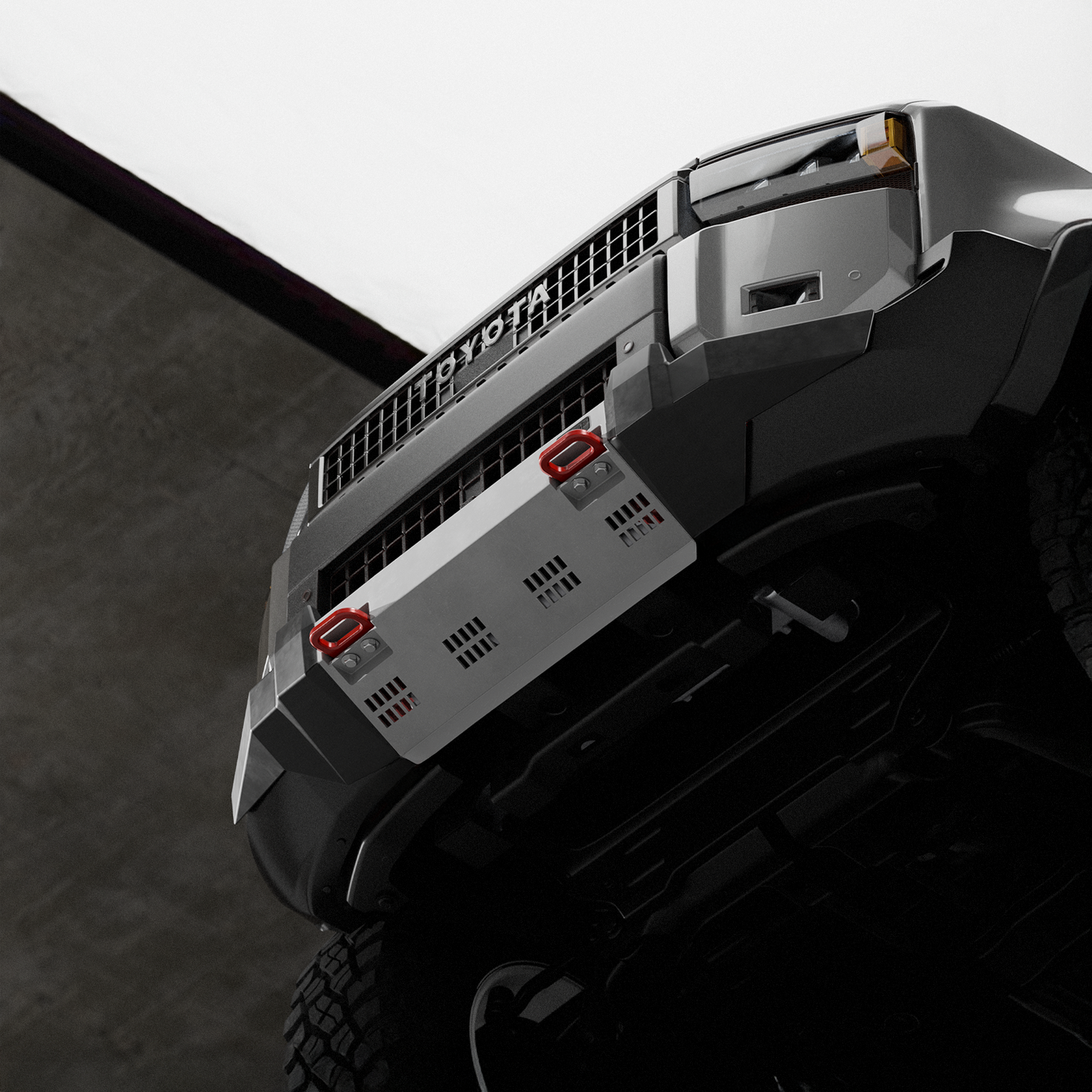 Toyota Land Cruiser Front Hybrid Bumper | '24+ Land Cruiser